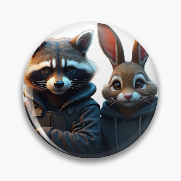 Item preview, Easter Heist – Funny Raccoon and Bunny T-shirt designed and sold by AdaMerch.