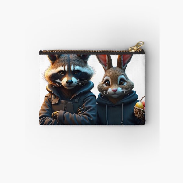Item preview, Easter Heist – Funny Raccoon and Bunny T-shirt designed and sold by AdaMerch.