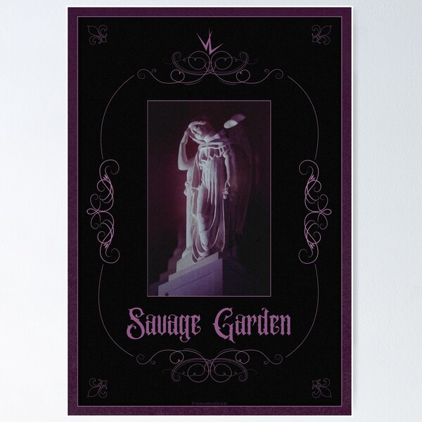 Item preview, The Vampire Lestat - Savage Garden Poster designed and sold by nocontextlestat.
