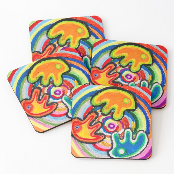 Item preview, Colorful Cosmic Dance designed and sold by BABAGURUJI.