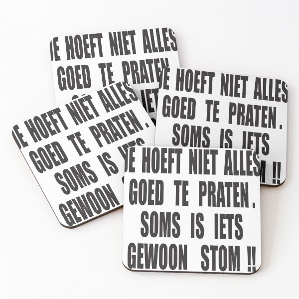 Item preview, STOM! Ik hoef niet alles goed te praten designed and sold by Imaagica.