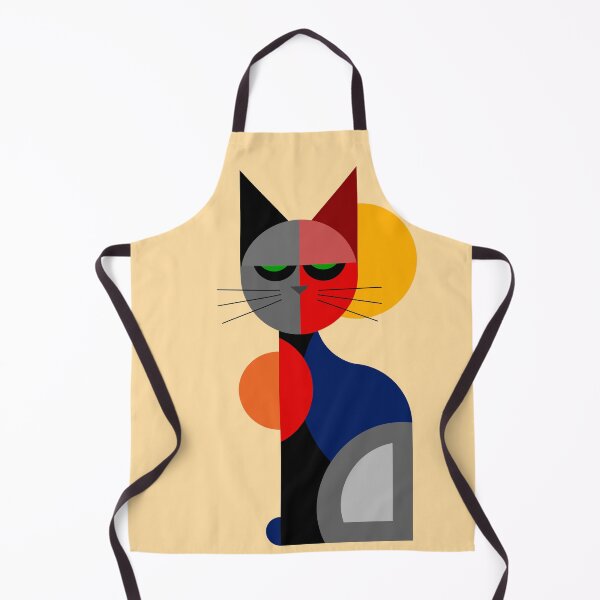 Item preview, Artistic colorful cubism cat designed and sold by mikistudio.