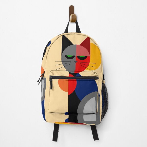 Item preview, Artistic colorful cubism cat designed and sold by mikistudio.