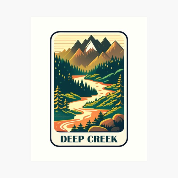 Item preview, Deep Creek Idaho Colors designed and sold by Esskay Designs.