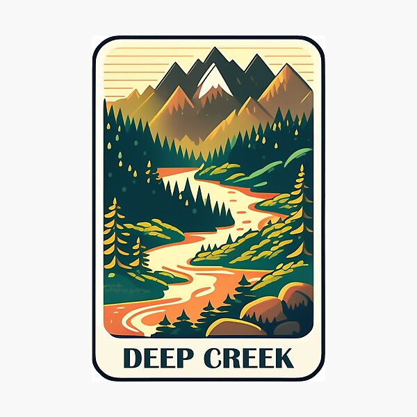 Item preview, Deep Creek Idaho Colors designed and sold by Esskay Designs.