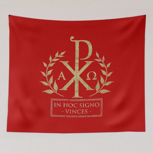 Item preview, Pax Christi Jesus Christ In hoc signo vinces Chi Rho designed and sold by AMDG Line.
