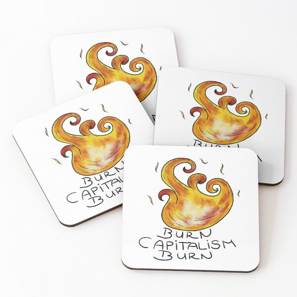 Item preview, burn capitalism designed and sold by Kalhanne.