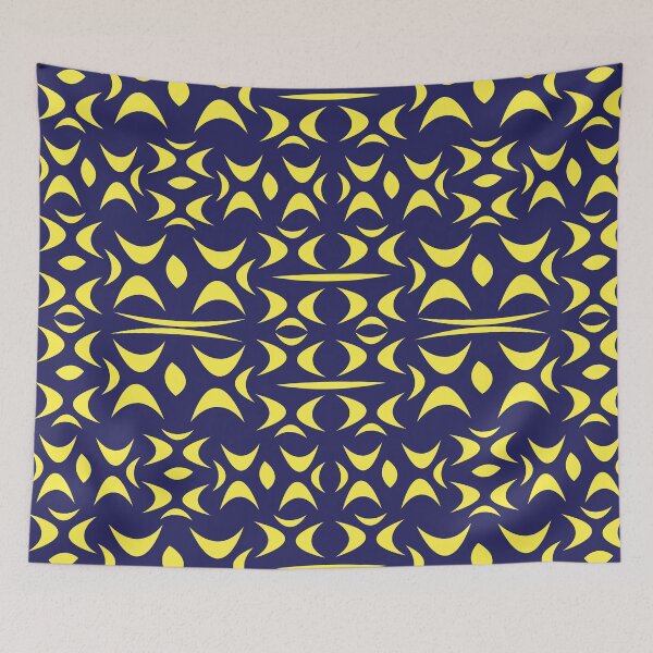 Item preview, Blue yellow loincloth patterns designed and sold by Wolagno.
