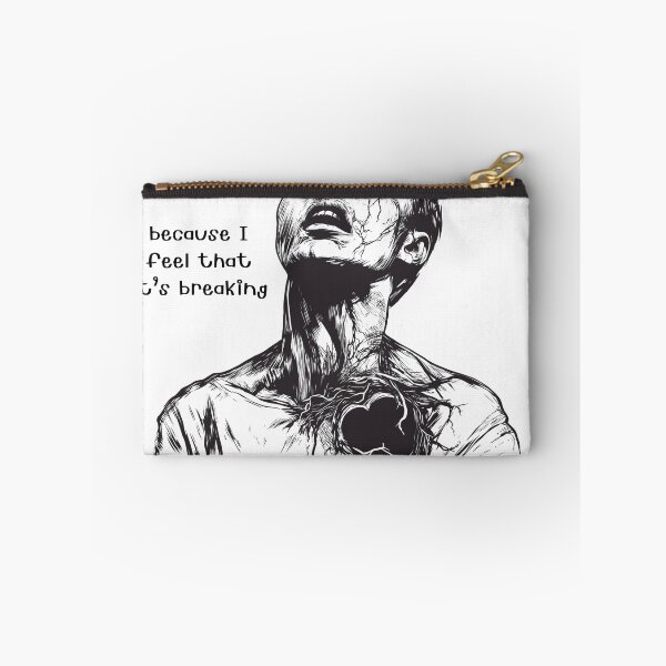 Item preview, T-Shirt – Express Your Emotions in Style | "I Know I Have a Heart Because I Feel That It's Breaking" designed and sold by BatkuzaHUB.