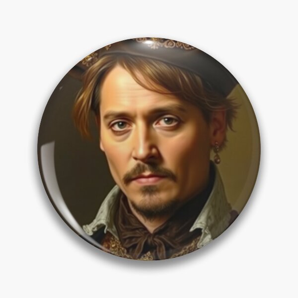 Item preview, Lord Baron Von Depp - Johnny Depp as a old time portrait designed and sold by Vintage Designs +.