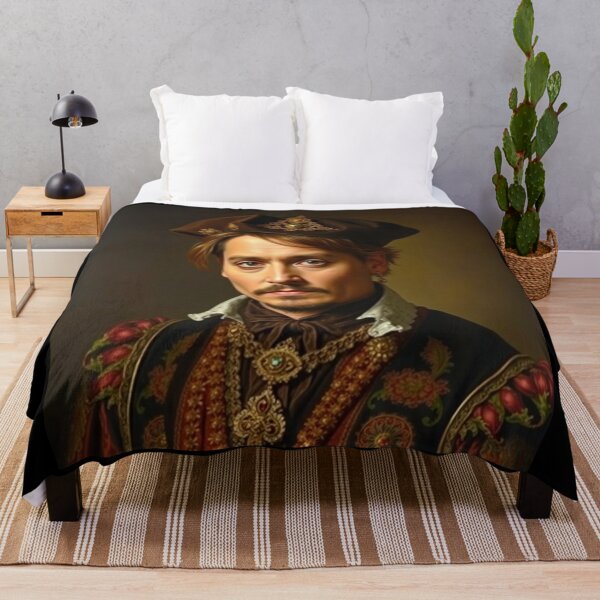 Item preview, Lord Baron Von Depp - Johnny Depp as a old time portrait designed and sold by Vintage Designs +.