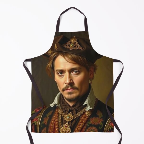 Item preview, Lord Baron Von Depp - Johnny Depp as a old time portrait designed and sold by Vintage Designs +.