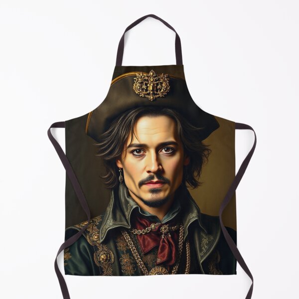 Item preview,  Sir Francis Depp - Johnny Depp as a old time portrait designed and sold by Vintage Designs +.