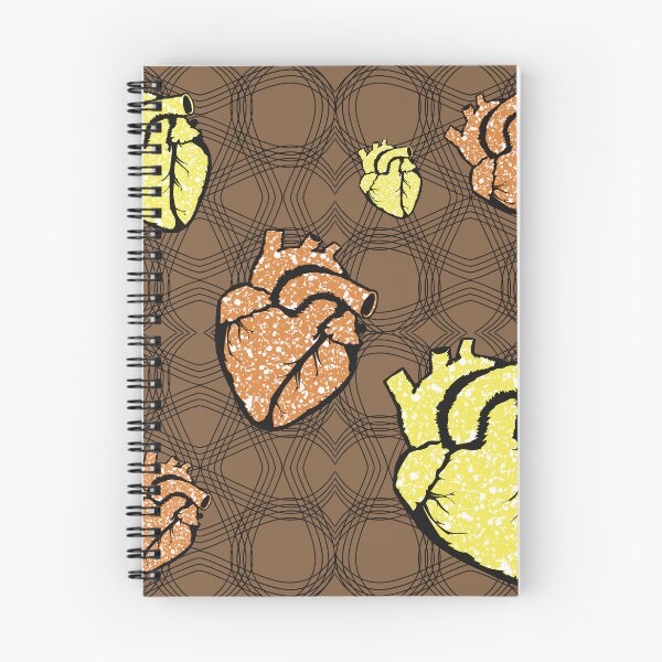 Item preview, Heart fabric patterns designed and sold by Wolagno.