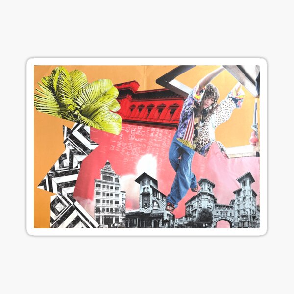Item preview, Urban Dreamscape: A Surreal City Collage designed and sold by BOREDLINE.