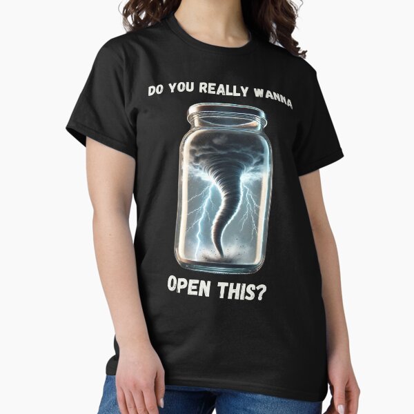 Item preview, Tornado Climate Protection and Funny Shirt designed and sold by JantarBee.