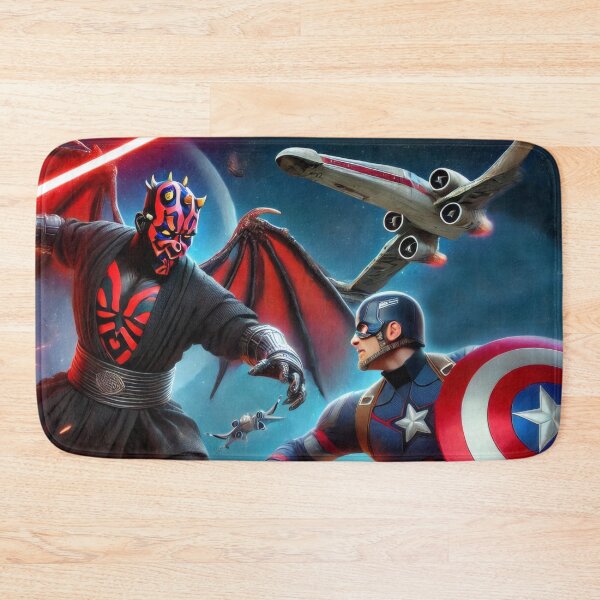 Item preview, Captain America VS Darth Maul designed and sold by ArtGeekStore.