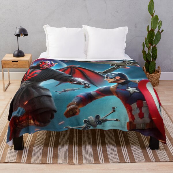 Item preview, Captain America VS Darth Maul designed and sold by ArtGeekStore.