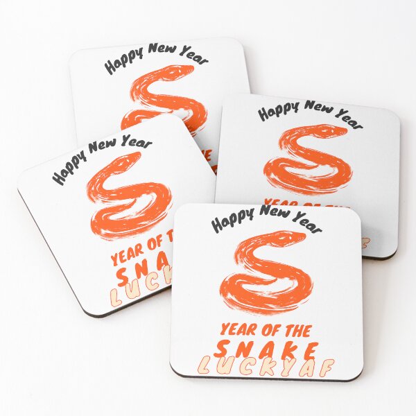 Item preview, Year Of The Snake 蛇年 Lucky AF Happy New Year designed and sold by GraTEEtude.