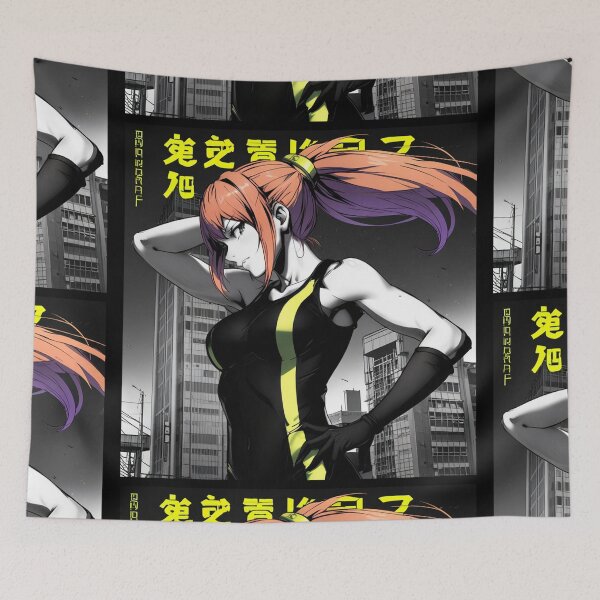 Item preview, Ninja Assassin Female Anime Manga illustration pop culture designed and sold by Vintage Designs +.