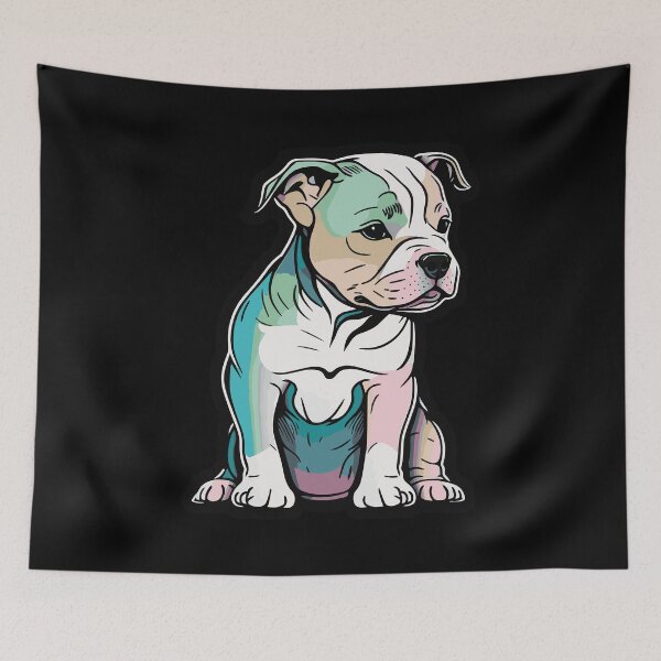 Item preview, Funny American Staffordshire Terrier puppy designed and sold by drizzd.