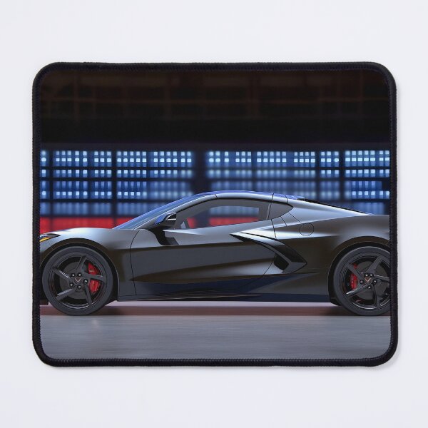 Item preview, Black Corvette E-Ray Poster – Sleek Hybrid Power designed and sold by AutoPopStudio.