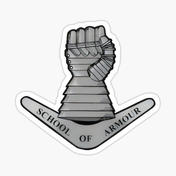 Vista previa del artículo con la obra «Emblema de la Escuela de Armaduras (SOARMD)», diseñado y vendido por _mounter_.
