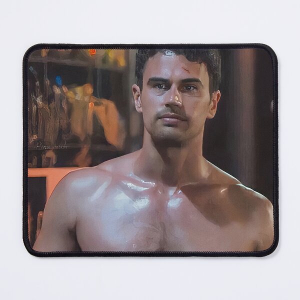 Item preview, theo james shirtless designed and sold by sarzerdesigns.