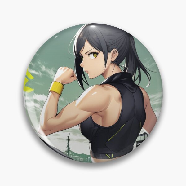 Item preview, Ninja Assassin Female Anime Manga illustration pop culture designed and sold by Vintage Designs +.