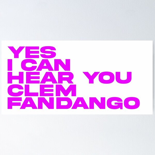 Item preview, Yes I can hear you Clem Fandango designed and sold by blitzwurst.