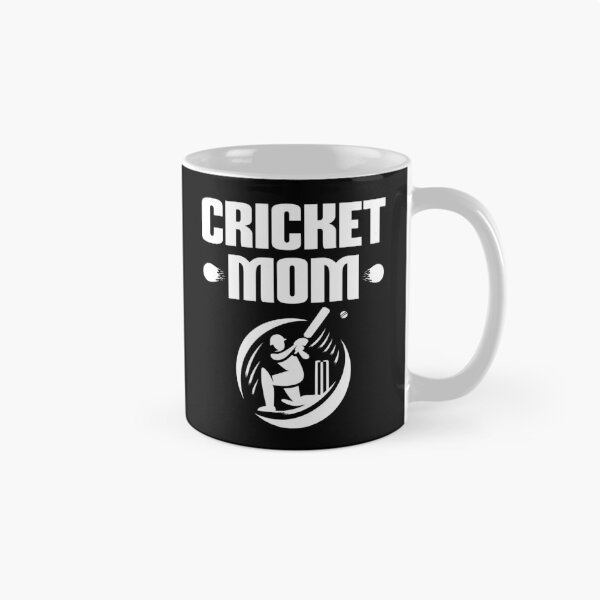 Item preview, Cricket Mom Cricketer Son Batsman Mother's Day Cricket Enthusiast Mother designed and sold by KLArtzStore.