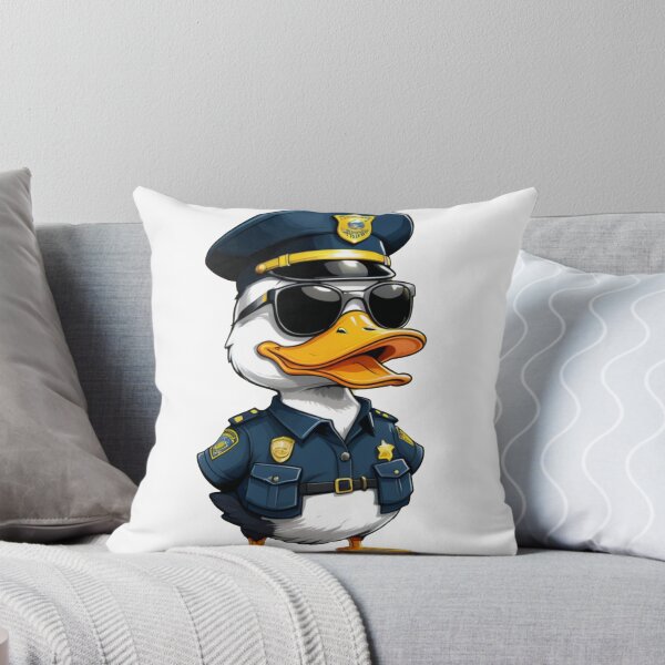 Item preview, The Coolest Cop Duck designed and sold by Trixeroks.