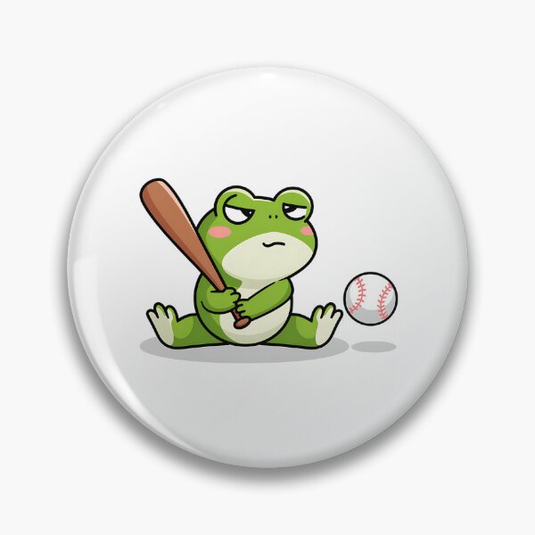 Item preview, Sleepy baseball frog designed and sold by ATOTI.