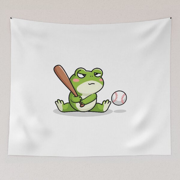 Item preview, Sleepy baseball frog designed and sold by ATOTI.
