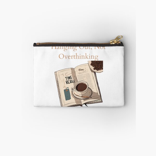 Item preview, Overthinking Pause: Escape with Book and Coffee designed and sold by GrafiShop.