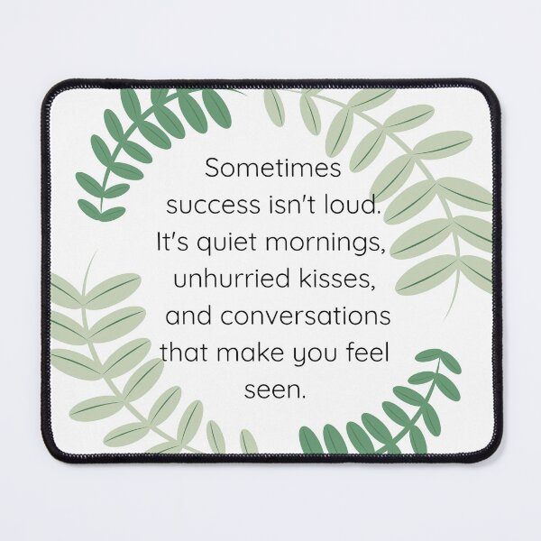 Item preview, Quiet Success designed and sold by PsyFlow35.