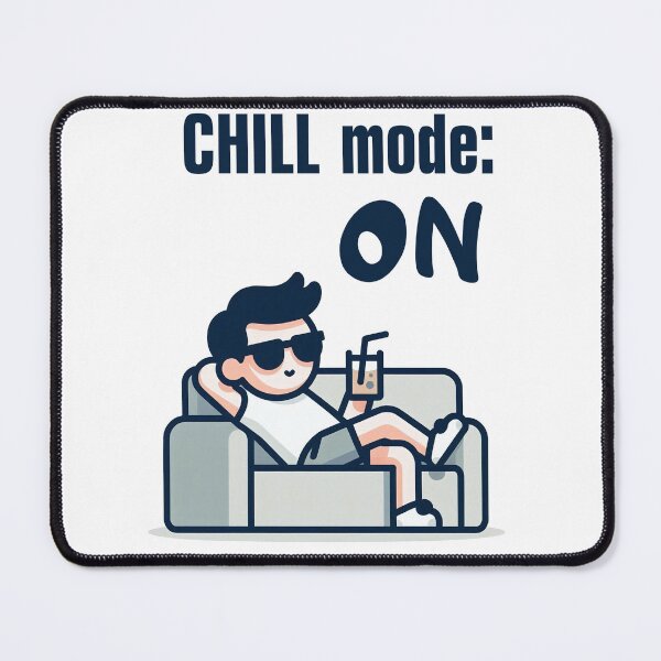 Item preview, Chill mode: ON designed and sold by All-Of-Art.