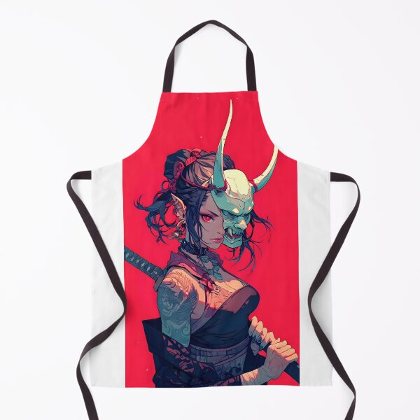 Item preview, Cyberpunk demon girl designed and sold by KOB-DESIGN ⭐⭐⭐⭐⭐.