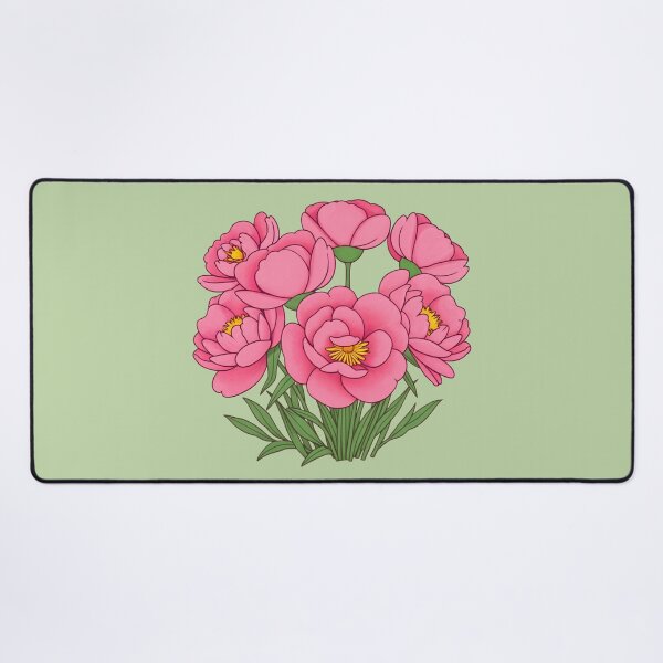 Item preview, gorgeous pink peonies designed and sold by RishabhArts1.