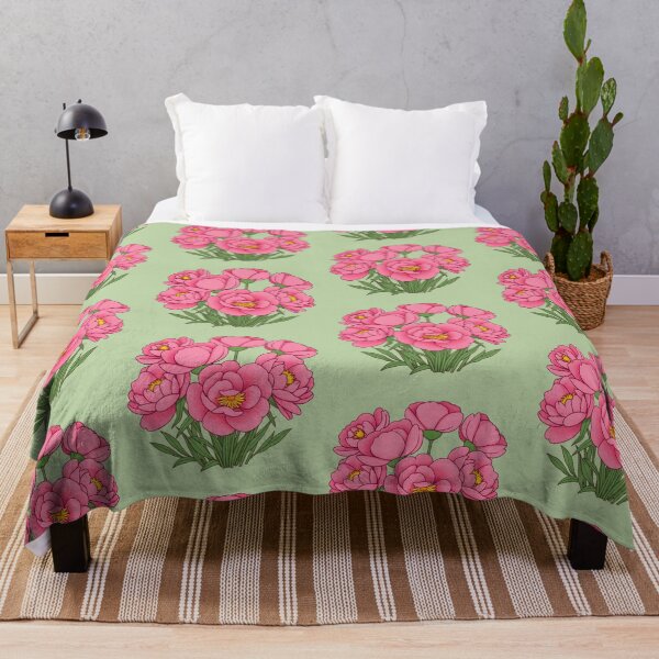 Item preview, gorgeous pink peonies designed and sold by RishabhArts1.