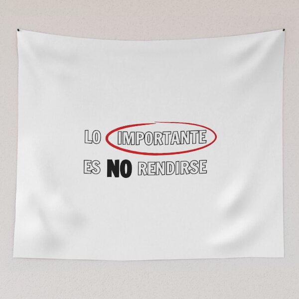 Item preview, Lo importante es no rendirse designed and sold by kstheladesigns.