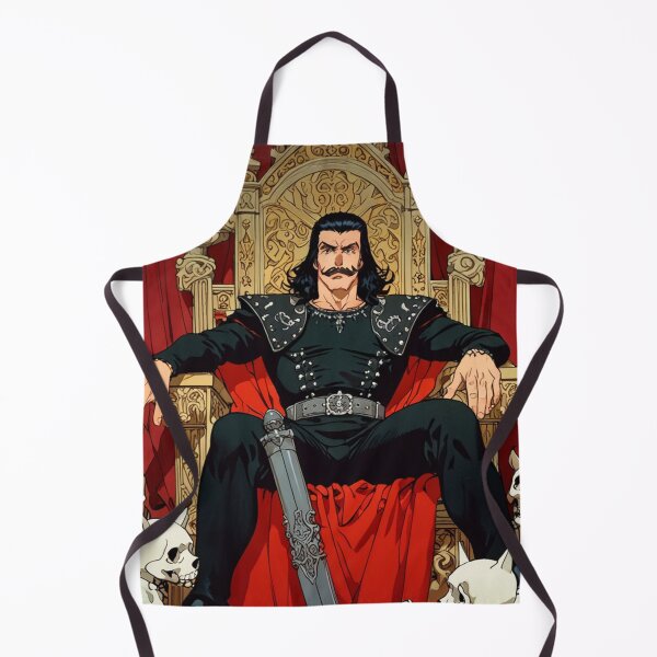 Item preview, Vlad the Impaler Anime Manga style illustration designed and sold by Vintage Designs +.