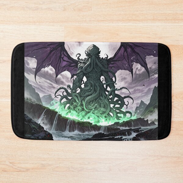 Item preview,  Cthulhu the evil all seeing Eldritch Lovecraftian God Anime Manga style art designed and sold by Vintage Designs +.