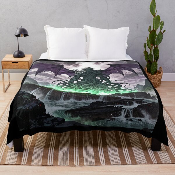 Item preview,  Cthulhu the evil all seeing Eldritch Lovecraftian God Anime Manga style art designed and sold by Vintage Designs +.