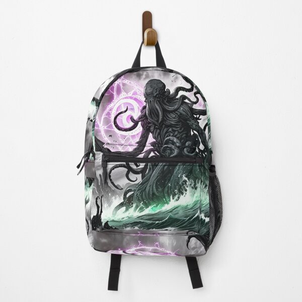 Item preview, Cthulhu the evil all seeing Eldritch Lovecraftian God Anime Manga style art designed and sold by Vintage Designs +.