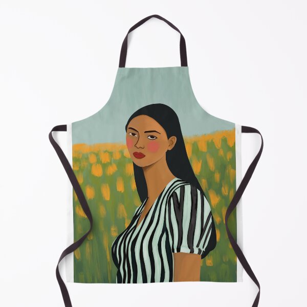Item preview, Lost in a Sunflower Dream woman poster print designed and sold by Arctic frame studio.