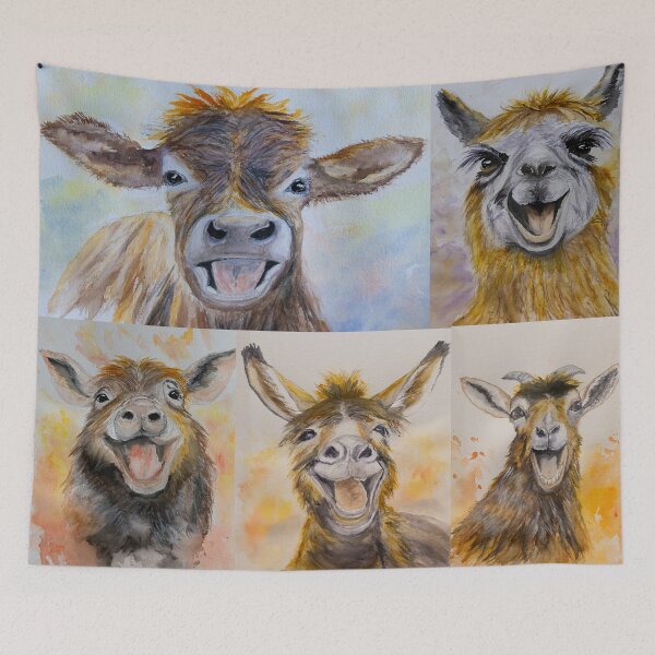 Item preview, Happy Goat designed and sold by Ceri Jones.