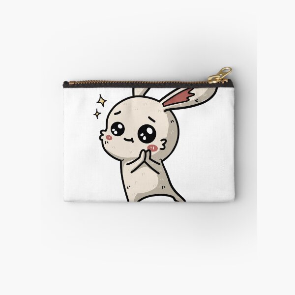 Item preview, PrettyPlease designed and sold by Cute & Funny Hand-Drawn Prints | Happy Doodle Friends Shop.