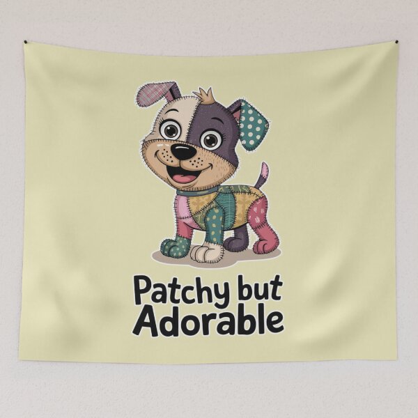 Item preview, Patchy Puppy designed and sold by RhondaLily.