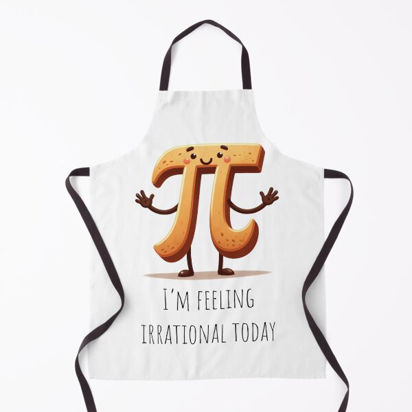Item preview, Pi - I'm feeling irrational today - Maths humour designed and sold by DoingMaths.